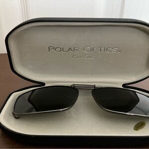 Black Clip-On Sunglasses